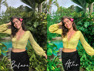 Tropical Lightroom Preset Pack MOBILE