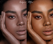 Load image into Gallery viewer, Medium-Dark Skintones Lightroom Presets DESKTOP