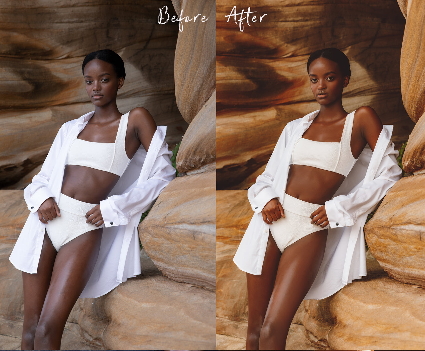 Medium-Dark Skintones Lightroom Presets DESKTOP